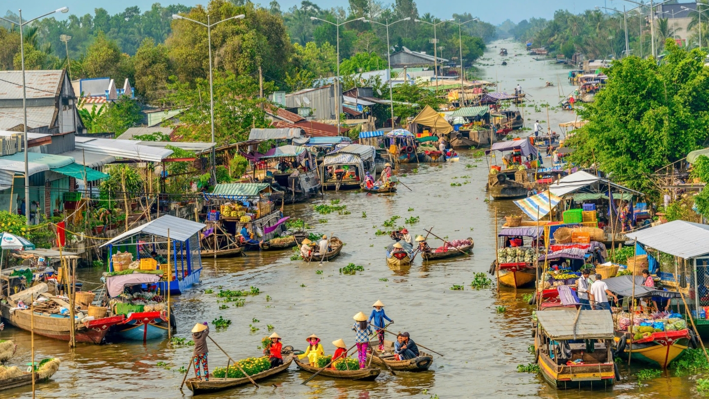Concludi il tuo emozionante viaggio di 15 giorni nel Delta del Mekong