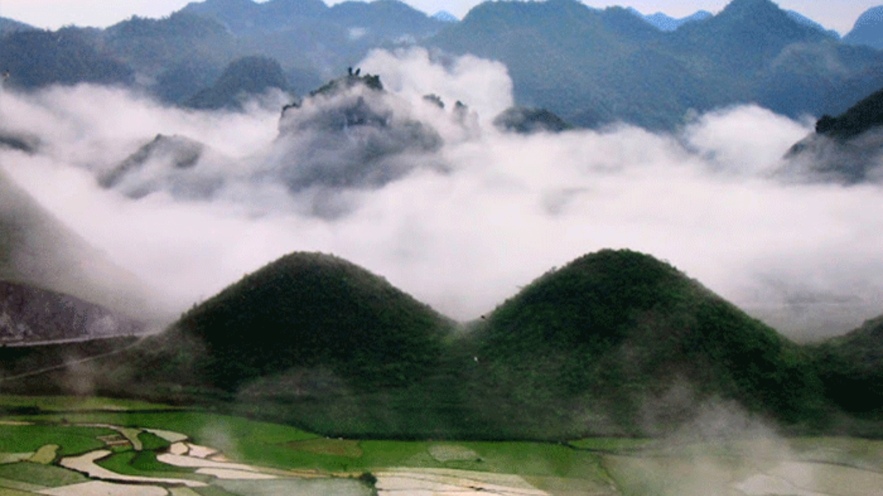 Le montagne gemelle di Quan Ba, una meta imperdibile ad Ha Giang.