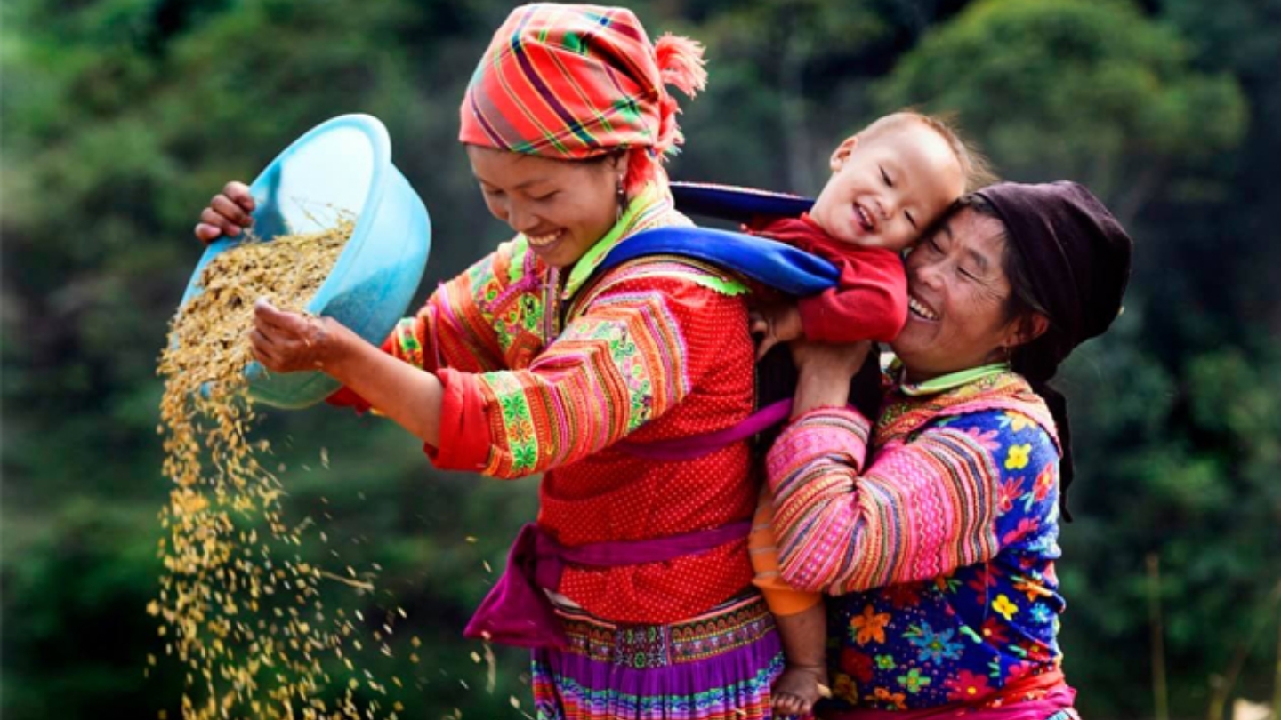 La bellezza delle minoranze etniche di Cao Bang