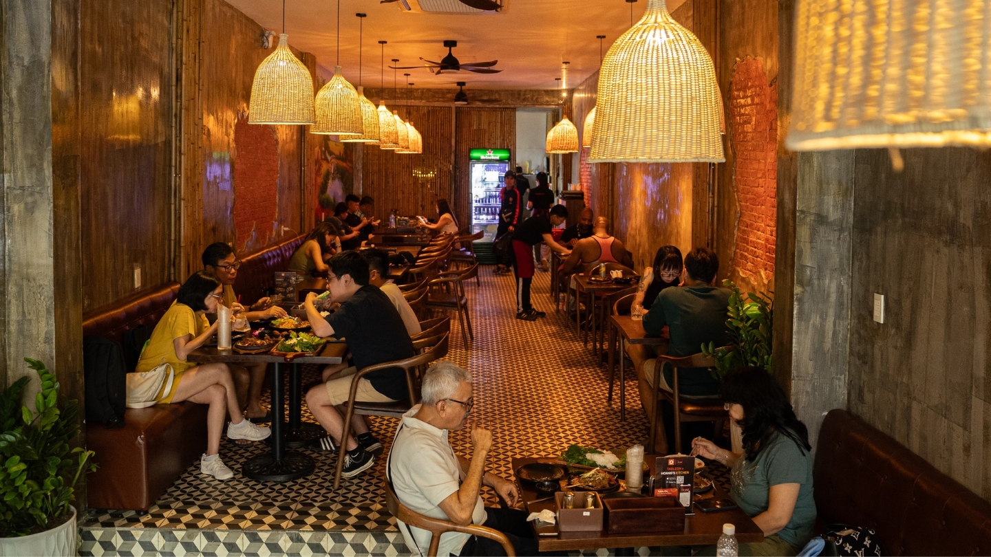 Hoang's Kitchen restaurant, mangiare bene a Saigon