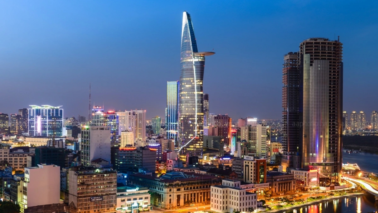 Benvenuti in città di Ho Chi Minh