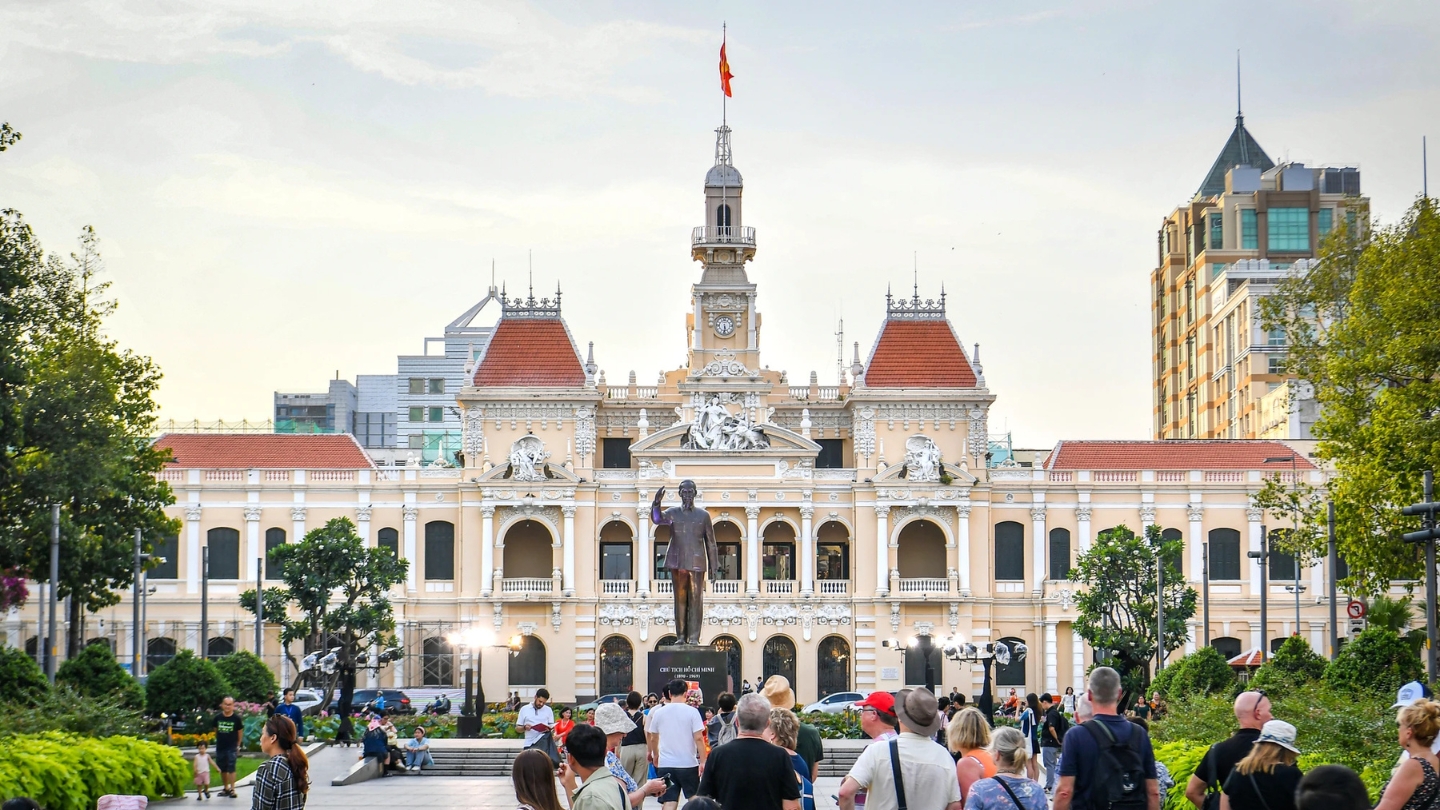 Il Municipio di Ho Chi Minh in Saigon di 1 giorno