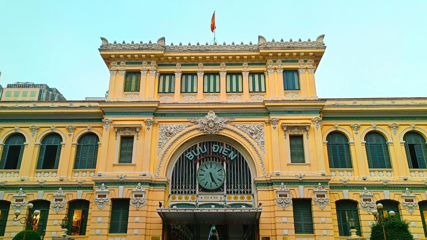 L'ufficio postale centreale di Saigon