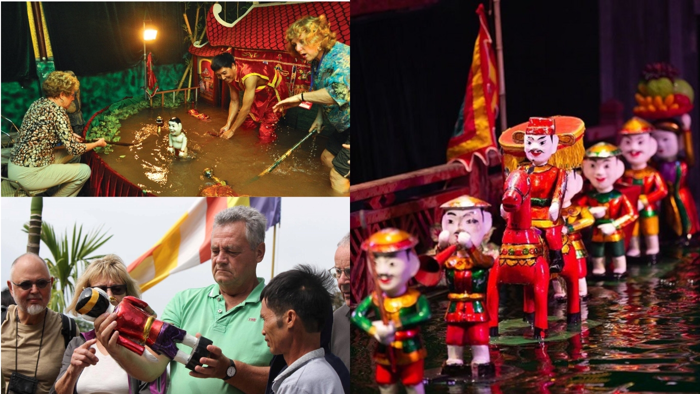 Marionette sull'acqua