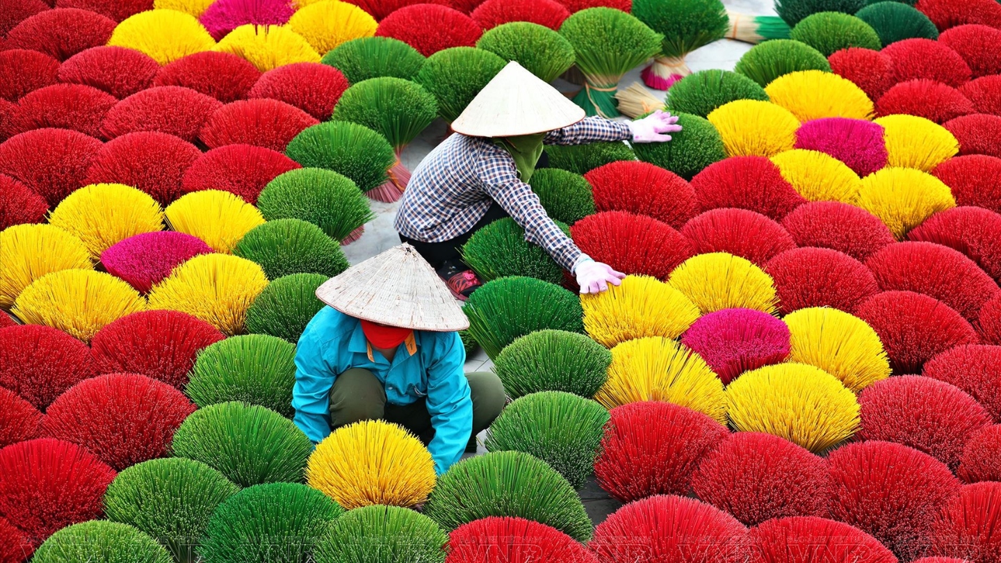 Villaggio dell'incenso Quang Phu Cau