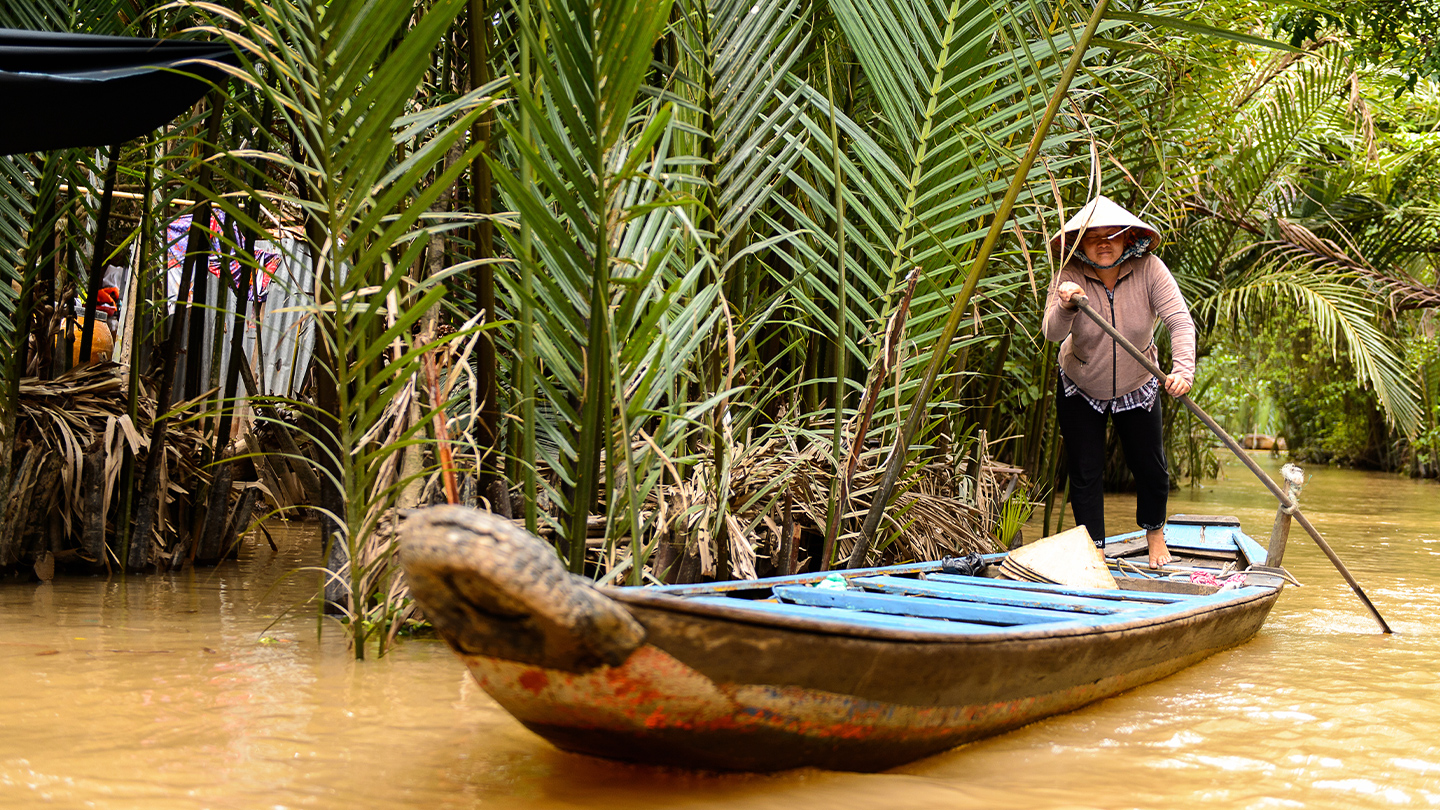 Scoprire il Delta del Mekong in Vietnam