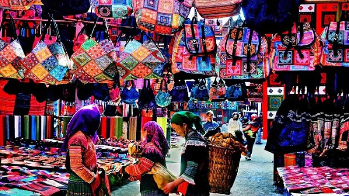 Una visita al mercato etnico di Bắc Hà