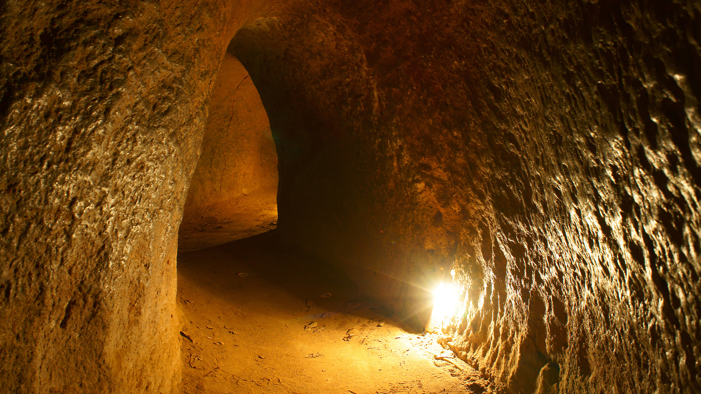 La scoperta dei tunnel di Cu Chi