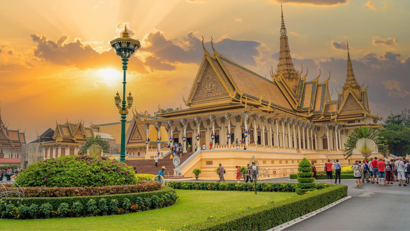 Il Palazzo Reale, simbolo della grandezza della monarchia cambogiana