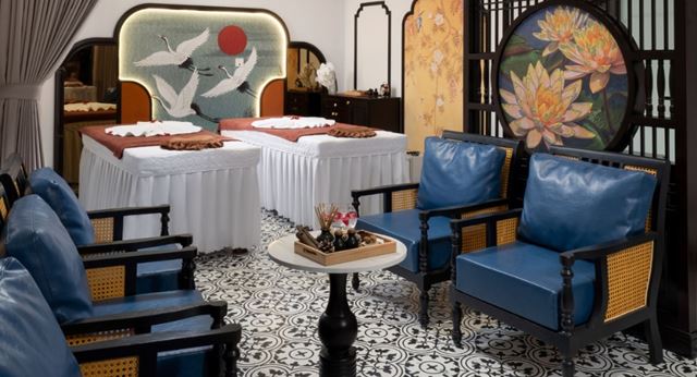 Atmosfera tranquilla nellarea spa