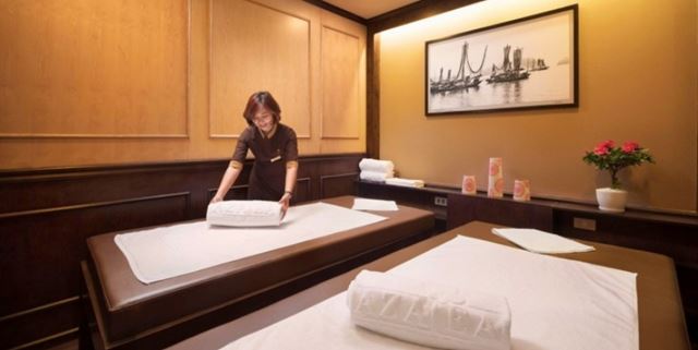 Spa e terapia in barca