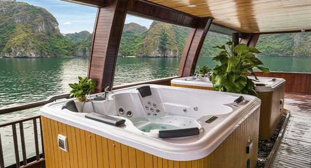 Jacuzzi sulla barca