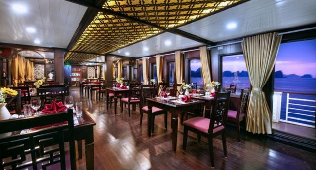 Spazio interno del ristorante