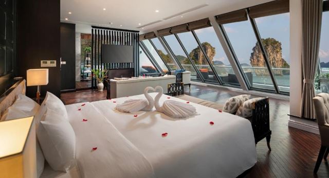 Cabina con comfort moderni
