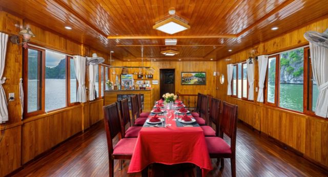 Ristorante raffinato sulla crociera