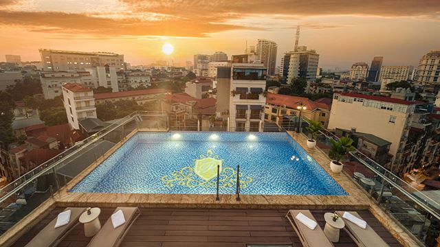 Hanoi Meritel Hotel&Spa (Piscina)