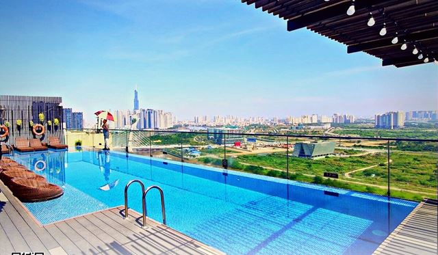 Liberty Central Saigon hotel (Piscina)