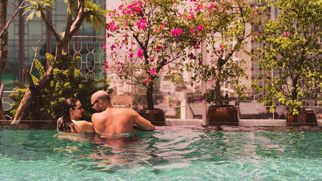 The Myst Dong Khoi Saigon hotel (Piscina)