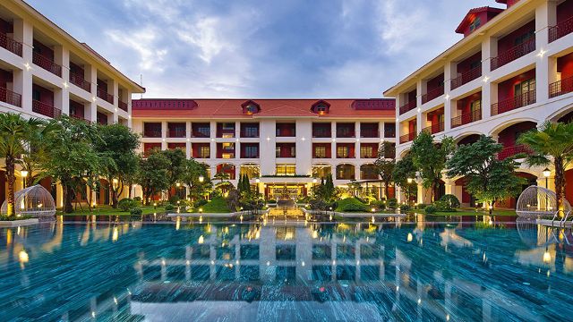 Senna Hotel in Hue (piscina)
