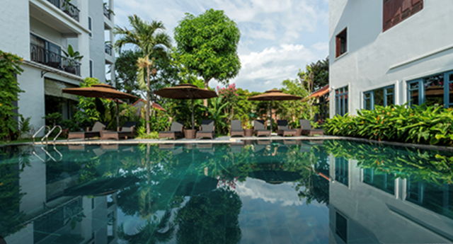 Clos du Fil Tam Coc, Ninh Binh (piscina)