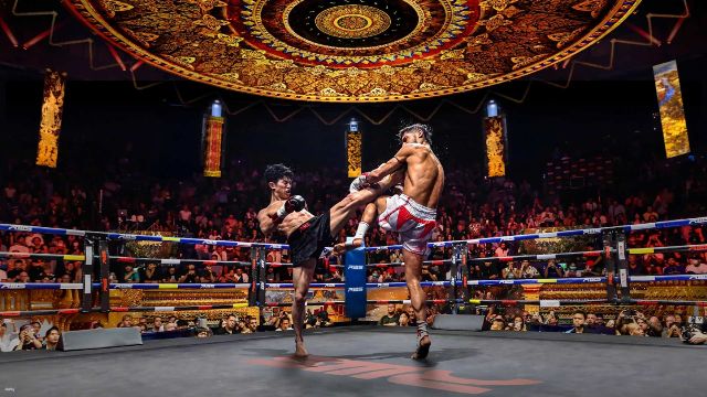 Muay Thai a Rajadamnern.