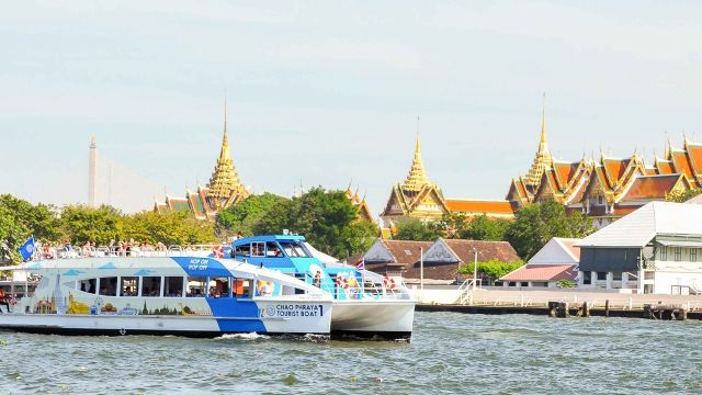 Fiume di Chao Phraya, Bangkok.