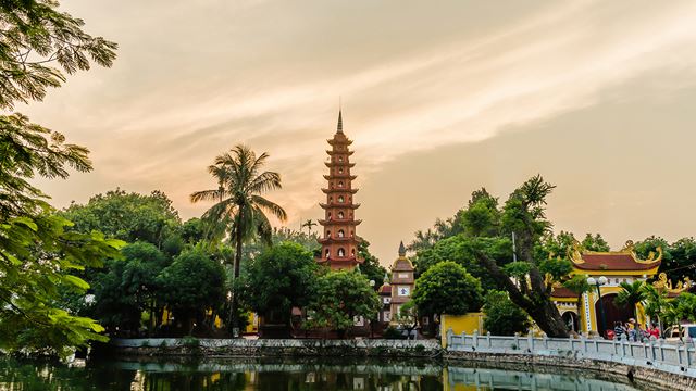 Pagoda di Tran Quoc, Hanoi