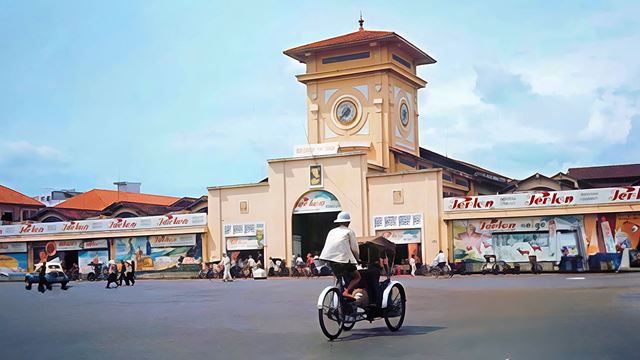 Mercato di Ben Thanh a Città di HCM
