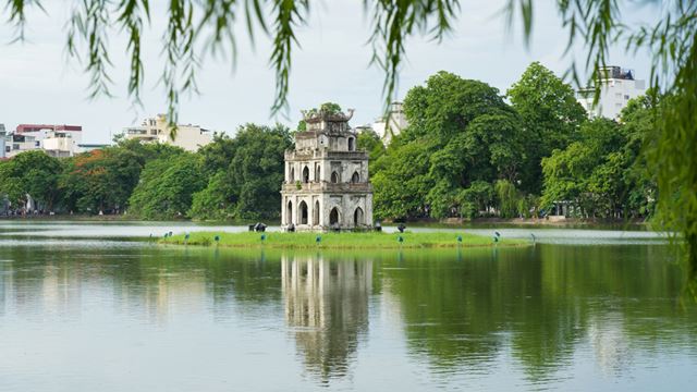 Lago Hoan Kiem ad Hanoi