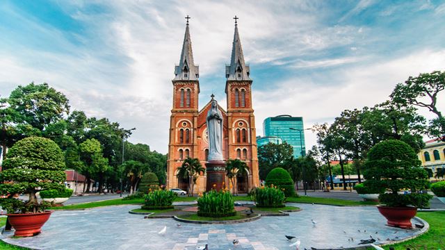 Cattedrale di Notre Dame a Città di HCM