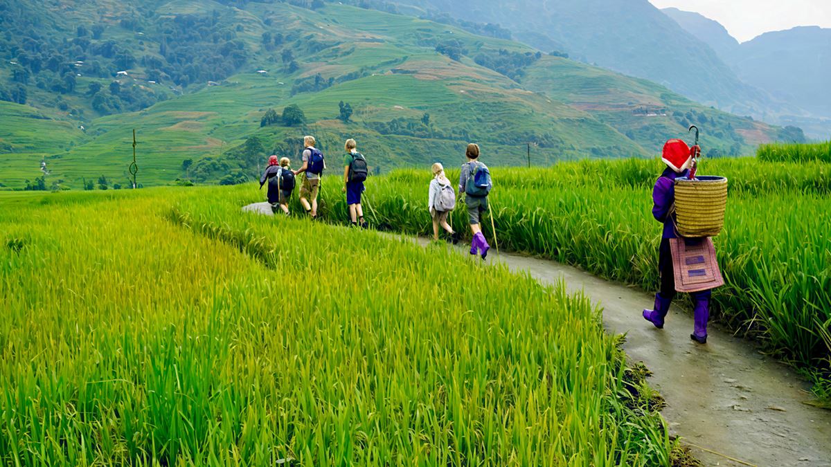 Trekking a Sapa, Vietnam