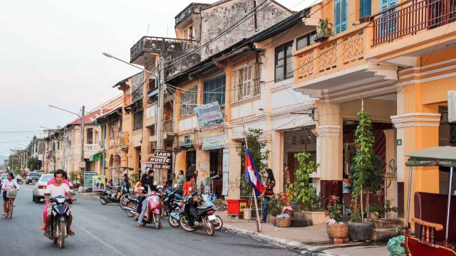 la strada in Cambogia