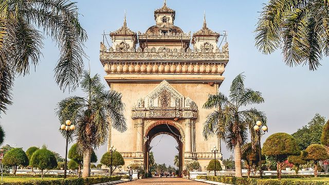 Patuxay a Vientiane