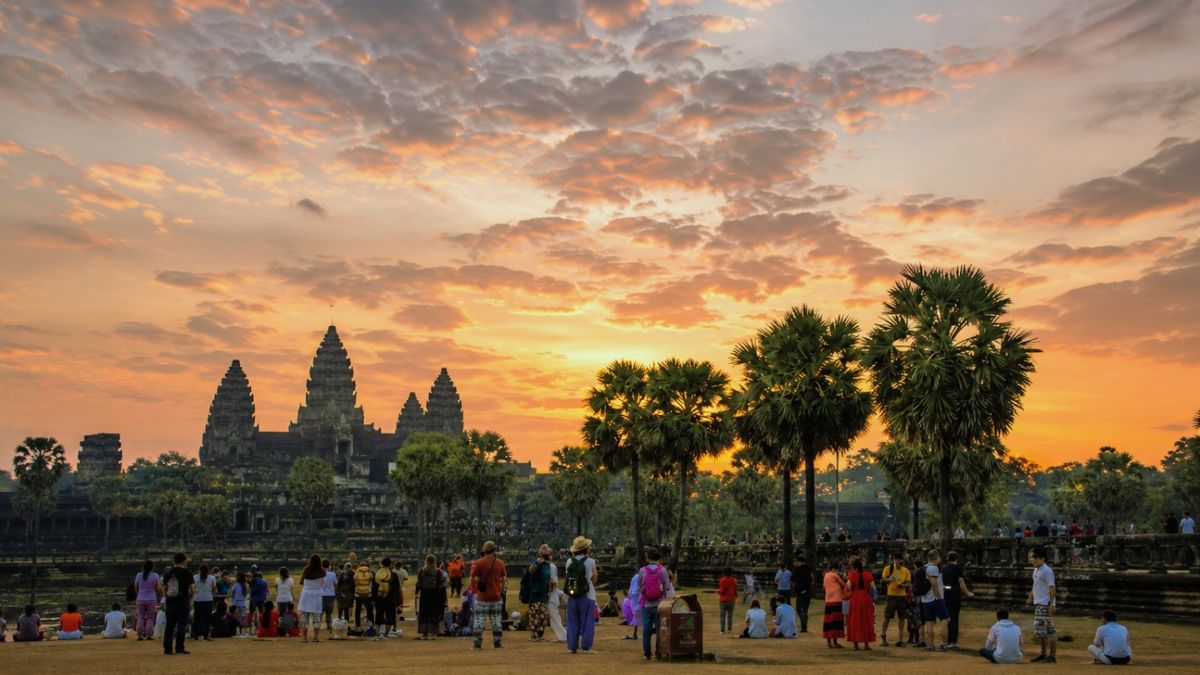 Il cielo a Siem reap