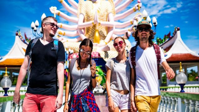 I turisti a Thailandia