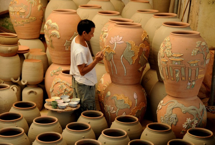 Bát Tràng villaggio ceramica