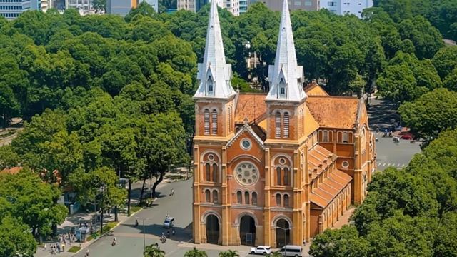 Cattedrale di Notre Dame a Città di HCM