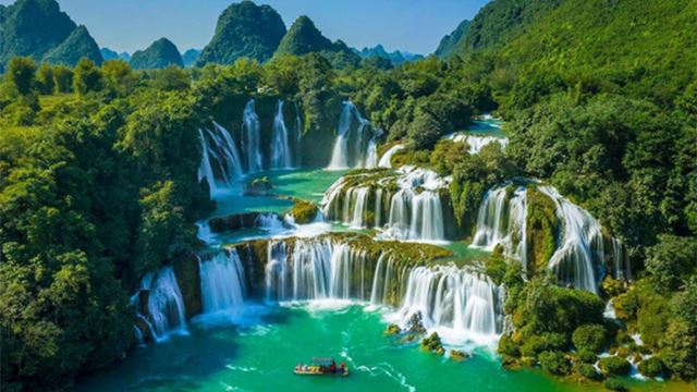 Cascate di Ban Gioc Vietnam