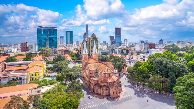 Cattedrale di Notre Dame a Città di HCM