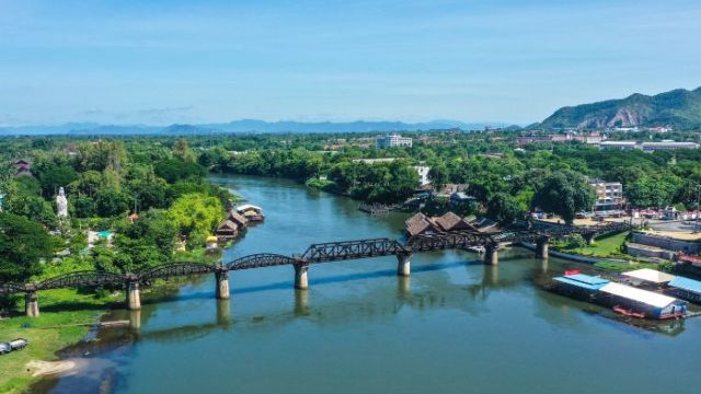 Fiume in Kanchanaburi.