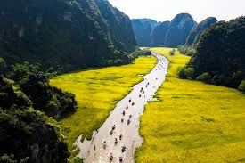 fiume di Ngo Dong, Tam Coc