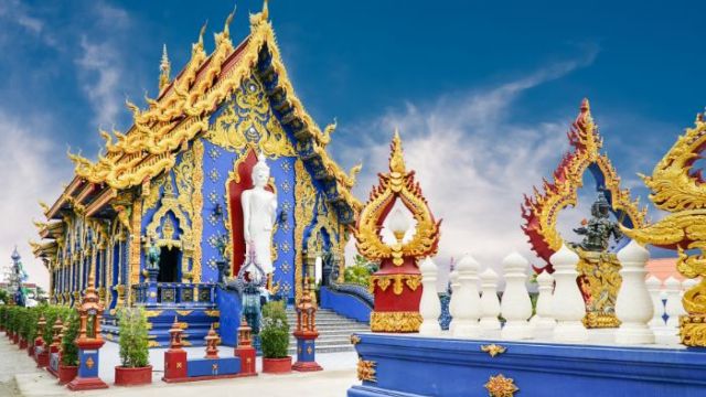 Tempio Blu, Chiang Rai.