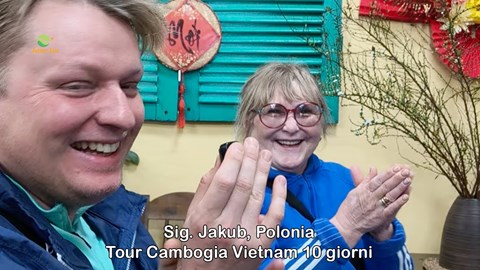 Video recensione di Jakub viaggio 10 giorni Vietnam Cambogia (YT 10s)