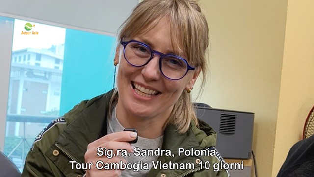 Sandra racconta 14 giorni di emozioni tra Cambogia e Vietnam (YT 10s)
